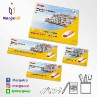 ราคา สีน้ำหลอด เพนเทล Pentel 6 ml Water Colors กล่อง 8 12 18 24 สี (7957608282)