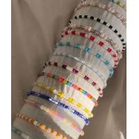 ราคา สร้อยแฟชั่น สร้อยโชคเกอร์ สร้อยคอ กำไลลูกปัด คละสีพร้อมส่งในไทย (19917792191)