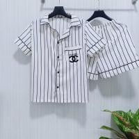 ราคา ชุดนอนชาแนลลายทางขาวเ (18883848235)