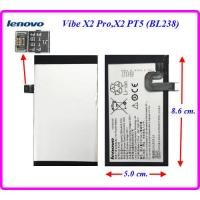 ราคา แบตเตอรี่ Lenovo Vibe X2 ProX2 PT5 BL238 5 0x8 6 cm 2410 mAh (21111233828)