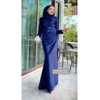 ราคา ชุดเดรสออกงาน เดรสยาว รุ่นฮาวา เนื้อผ้าซาร่า ชุดเดรสมุสลิม เดรสใส่ไปงานแต่ง ชุดนิกะห์ ชุดใส่รายอ ชุดเจ้าสาวมุสลิม (20928893750)