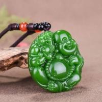 ราคา สร้อยคอจี้พระพุทธรูปแจสเปอร์หยก Hetian ธรรมชาติสำหรับผู้ชายเครื่องประดับเพื่อการปกป้องสุขภาพของผู้หญิง (18655118718)
