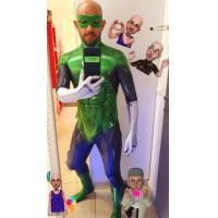 ราคา ชุดคอสเพลย์โคมไฟสีเขียวชุดบอดี้สูท Zentai เงากล้ามเนื้อสำหรับผู้ใหญ่เด็กซูเปอร์ฮีโร่จั๊มสูทฮาโลวีน (19802986303)