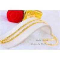 ราคา ManeeNopparut มณีณพรัช สร้อยคอ ลายกล่องไม้ขีด หนัก 1 บาท รุ่นMAY06 (337737652)