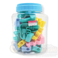 ราคา กบเหลา แบร์รอนกิ๊ฟ กบเหลาดินสอ รูปช้าง กบเหลาแฟนซี 1รู คละสี บรรจุ 24ชิ้น กระปุก จำนวน 1กระปุก พร้อมส่ง (18126982986)