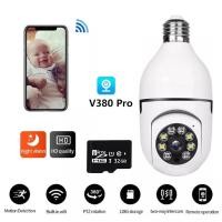 ราคา ซื้อ 1 แถม 1 หลอดไฟ V380 Pro กล้องวงจรปิดไร้สาย รุ่น กล้องหลอดไฟ กลางคืนภาพเป็นสี กล้องวงจรปิด wifi พูดโต้ตอบได้ กล้องวงจร หมุน360องศา (21211028960)