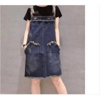 ราคา ชุดผู้หญิงไซส์ใหญ่ชุดฤดูใบไม้ผลิสำหรับสาวอวบแบบใหม่ชุดเอี๊ยมกระโปรงสไตล์ตะวันตกชุดสองชิ้นสไตล์เกาหลีลดอายุใส่ช่วงฤดูร้อนสำหรับสาวอวบ (10582412891)