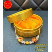 ราคา กำไลจี้ กุหลาบ หัวใจ ทองเเท้ 99 99 หนัก 0 1 กรัม ยาว 16 17 cm (15221037422)