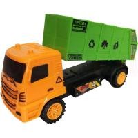 ราคา BKLTOY รถเก็บขยะ รถขนขยะ รถของเล่น รถจับเข็น ยกดั๊มได้ มีลาน 242E 1 (14173887714)