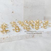 ราคา alphabet ring tinari 2 stainless gold silver name แหวนสแตนเลส แหวนคู่ แหวนตัวอักษร แหวนชื่อ แหวนผู้ชาย ของขวัญ (17894674988)