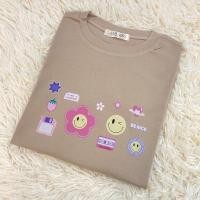 ราคา Jarika shop เสื้อยืดลายดอกไม้เกมส์กด งานป้าย Jarika จ31 (16450287679)