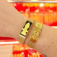 ราคา กำไลสายนาฬิกา ท้าวเวสสุวรรณลงยา แผ่นทองแท้ 0 2 กรัม ทองคำแท้ 99 99 ข้อมือสายมู ห้ามพลาด มีใบรับประกัน (19371890609)