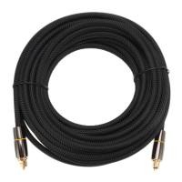 ราคา ไฮไฟ5 1สายออดิโอ Toslink Optical SPDIF ดิจิทัลไฟเบอร์ยาว2ม 3ม 5ม 10ม สำหรับลำโพงขยายเสียง Subwoofer ซาวด์บาร์สำหรับกล่องทีวี PS4สายลำโพง (2687374852)