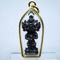 ราคา มาใหม่ ขายดี ตรงปก ส่งไว เชิญบูชา จี้ท้าวกุเวรน้อยร้อยล้าน สีรมดำ กรอบทอง 4289 By SINNATDAKIT (783464456)