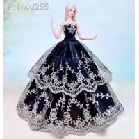 ราคา Genuine case for clothes doll barbie dress princess wedding dresses evening dress for barbie doll accessories outfits Clothing (18633383977)