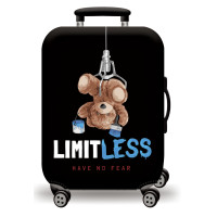 ราคา ผ้าคลุมกระเป๋าเดินทางผ้ายืด Black Edition กันฝุ่น กันรอย สำหรับขนาด 20 24 26 28 30 นิ้ว (19943862324)