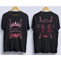 ราคา 2023New เสื้อยืด Blackpink ใหม่ เสื้อยืด Born Pink World Tour 2022 2023 (18186311480)