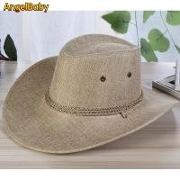 ราคา AngelBaby หมวกคาวบอยหมวกปีกกว้างสำหรับผู้ชายสำหรับฤดูร้อน (12485408301)