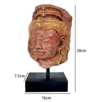 ราคา หินทราย หินทรายตั้งฐานคนโบราณชายหญิง ฐานไม้ สามารถตั้งโชว์บนโต๊ะทำงาน โรงแรม รีสอร์ท (19775186853)