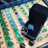 ราคา แหวนไหลน้ำพี้ ขนาดหัวแหวน 14 มิล แหวนเป็นฟรีไซส์ ปรับขนาดได้ ไซส์แหวน 53 58 ใส่ได้ (7151688589)