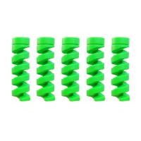 ราคา 5pcs ตัวป้องกันสายชาร์จสำหรับโทรศัพท์ ที่ยึดสายเคเบิล ที่ม้วนเก็บสาย คลิปสำหรับเมาส์ ที่ชาร์จ USB ที่เก็บสายไฟ for iPhone Samsung Xiaomi Huawei Vivo (17330150845)