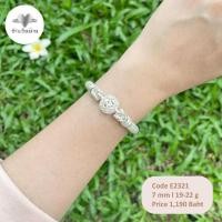 ราคา ฮักเงินน่านพร้อมจัดส่ง สร้อยข้อมือเงินแท้ 92 5 สร้อยข้อมือมีนาลายทอง สร้อยข้อมือโปร่ง สร้อยข้อมือประคำ เงินน่าน (20816212933)