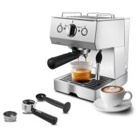 ราคา เครื่องชงกาแฟเอสเพรสโซ่ คาปูชิโน่ 15 บาร์ พร้อมไม้กายสิทธิ์ สีเงิน สเตนเลส สําหรับชงกาแฟ นม ฟองนม (16456685237)