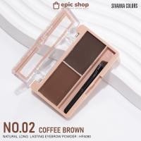 ราคา EPICSHOPZ แท้ ส่งไว อายบราว พาวเดอร์ ที่เขียนคิ้ว แบบฝุ่น ใช้เขียนคิ้วฟุ้งละมุน เกลี่ยง่าย กันน้ำ กันเหงื่อ Sivanna Natural Long Lasting Eyebrow Powder HF5090 (18409732111)