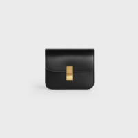 ราคา CELINE TEEN CLASSIC BAG IN BOX CALFSKINBLACK (21228087710)