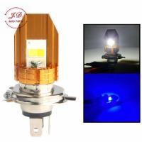 ราคา 1หลอด ไฟหน้ารถมอเตอร์ไซค์ LED T19 H4 สีเหลือง สีขาว สีไอบลู สีขาว ใส่ได้กับมอเตอร์ไซค์ AC DC (11928198721)