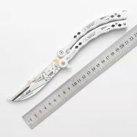 ราคา Pluck พร้อมส่ง มีดบาลิซอง มีดผีเสื้อ มีดซ้อมบาลิซอง balisong ซ้อม มีด csgo (19261852075)