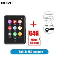 ราคา RUIZU เครื่องเล่น MP4ใน MP3บลูทูธ M17พร้อมลำโพงหน้าจอสัมผัสเครื่องเล่นเพลงไม่สูญเสียข้อมูล HIFI แบบกระเป๋ามินินักเรียนหุ่นยนต์เรียนรู้แบบพกพาเครื่องเล่นวิดีโอเสียง Walkman พร้อมวิทยุ FM เครื่องบันทึกเ