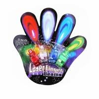 ราคา Chang แหวนไฟ LED นิ้วไฟ ของเล่นส่องสว่าง แหวนมีไฟ LED Colorful finger l (11508024058)