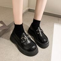ราคา ส่งเร็วพิเศษ รองเท้าหนังขนาดเล็กสไตล์ญี่ปุ่นสำหรับผู้หญิงรองเท้าโลฟเฟอร์ใส่ทำงานหัวกลมส้นหนาสไตล์วินเทจสไตล์ใหม่ฤดูร้อนรองเท้าแมรี่เจนแบบลำล พร้อมส่ง (14743943739)