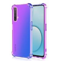 ราคา For OPPO Realme X3 SuperZoom Shockproof Soft Case Covers Gradient Color Silicone Soft TPU Casing Colorful Back Cover Anti Fall OPPO Realme X3 SuperZoom Phone Case (13477872880)