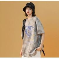 ราคา ส่งเร็วพิเศษ TAO SHOP พร้อมส่ง เสื้อยืดมัดย้อมลายหินอ่อน ลายปลาน่ารักๆ เสื้อยืดผู้หญิง เสื้อแฟชั่น คอกลมแขนสั้นลายการ์ตูน น่ารักๆสีสันสดใส (11328551311)