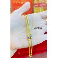 ราคา KMDGold สร้อยคอทอง2สลึง ลายเบนซ์ลงยา สินค้าทองแท้ พร้อมใบรับประกัน (19486302875)