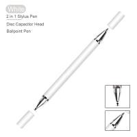 ราคา ปากกาสไตลัสแบบ2อิน1 2ชิ้น เซ็ตปากกาวาดภาพแท็บเล็ตปากกาแบบสัมผัสหน้าจอ capacitive สำหรับ iOS Android iPad อุปกรณ์ดินสออัจฉริยะ (21171136225)