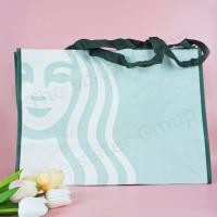 ราคา Starbucks Reusable Bag Shopper Bag กระเป๋าสตาร์บัค ลดโลกร้อน ของแท้ ใบใหญ่ (16472231373)