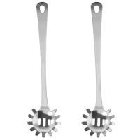 ราคา 2ชิ้นช้อนสปาเก็ตตี้ช้อนเสิร์ฟอาหารพาสต้าส้อมสปาเก็ตตี้และเซิร์ฟเวอร์สปาเก็ตตี้สแตนเลสส้อมสปาเก็ตตี้ช้อนเสิร์ฟอาหารเครื่องกรองสปาเก็ตตี้สำหรับส้อมสปาเก็ตตี้ร้านอาหารบ้านทำความสะอาดง่ายตะขอแขวน (2122562