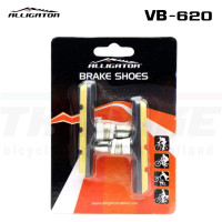 ราคา ผ้าเบรคจักรยานเสือภูเขาแบบวีเบรค ALLIGATOR VB 620 ยางเบรควีเบรค (7973323402)