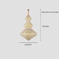 ราคา โคมระย้าขนนกแบบดูเพล็กซ์วิลล่าฮอลห้องนั่งเล่นโคมไฟคริสตัลชั้นกลางโครงการโรงแรมกลวงโคมไฟตกแต่งที่สร้างสรรค์โคมไฟวิลล่า (20611344938)