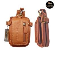 ราคา Delonchi กระเป๋าหนังแท้ กระเป๋าใส่โทรศัพท์ร้อยเข็มขัด กระเป๋าโทรศัพท์ กระเป๋าเข็มขัด Phone Pouch Belt bag (17443379522)