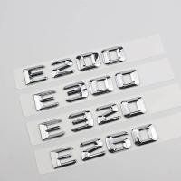 ราคา Hot 3d ABS Chrome Letters For Car Mercedes E43 E63 AMG E200 E220 E260 E300 E320 W213 W212 Logo Sticker Trunk Emblem Accessories (20858739870)