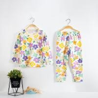 ราคา ชุดนอนเด็กผู้ชาย ชุดนอนเด็กผู้หญิง ลายการ์ตูน แขนยาวขายาว ผ้าคอตตอนผสมสเปนเด็กซ์ ผ้านิ่มเด้ง ใส่สบาย ไซส์ 100 160 (20541820005)