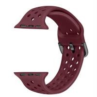 ราคา สายนาฬิกาซิลิโคนระบายอากาศได้ดีสำหรับนาฬิกา Apple 7 8 45มม 44มม 42 41 38 40มม สำหรับ Nike Sport Band Iwatch Series SE 6สร้อยข้อมือ49มม (19669908819)