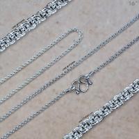 ราคา สร้อยคอเงินแท้ ลายห่วงคู่ 2 มม 16 นิ้ว YTG 9427 (18224894412)