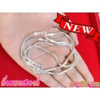 ราคา สร้อยคอเงินแท้92 5 ลายกระดูกงู (13311797670)