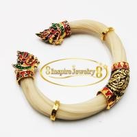 ราคา INSPIRE JEWELRY กำไลเครื่องประดับมงคลขนหางช้าง สีขาวหายาก ตัวเรือนขึ้นเงินแท้ 92 5 ปรับไซด์ได้ 5 5 cm x 5 5 cm นน 16 g (112246481)
