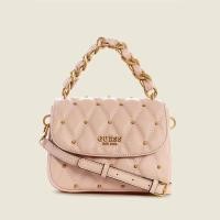 ราคา oudukai Guess กระเป๋าสะพายไหล่ กระเป๋าถือ แบบถัก ประดับเพชร แต่งสายโซ่ แฟชั่นสําหรับสตรี 2023 (20579759562)